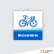 Placa Bicicletário Pictograma