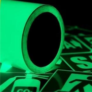 Adesivo Fotoluminescente Fotoluminescente Adesivo Fotoluminescente 4x0 Brilho Com acabamento Pedido Mínimo R$ 47,00
